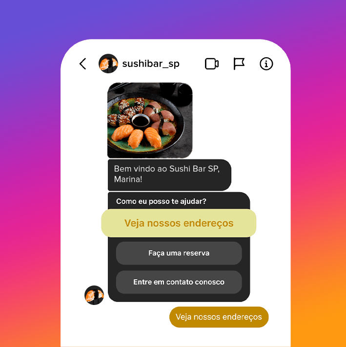 Responda 24/7 sem perder nenhum lead